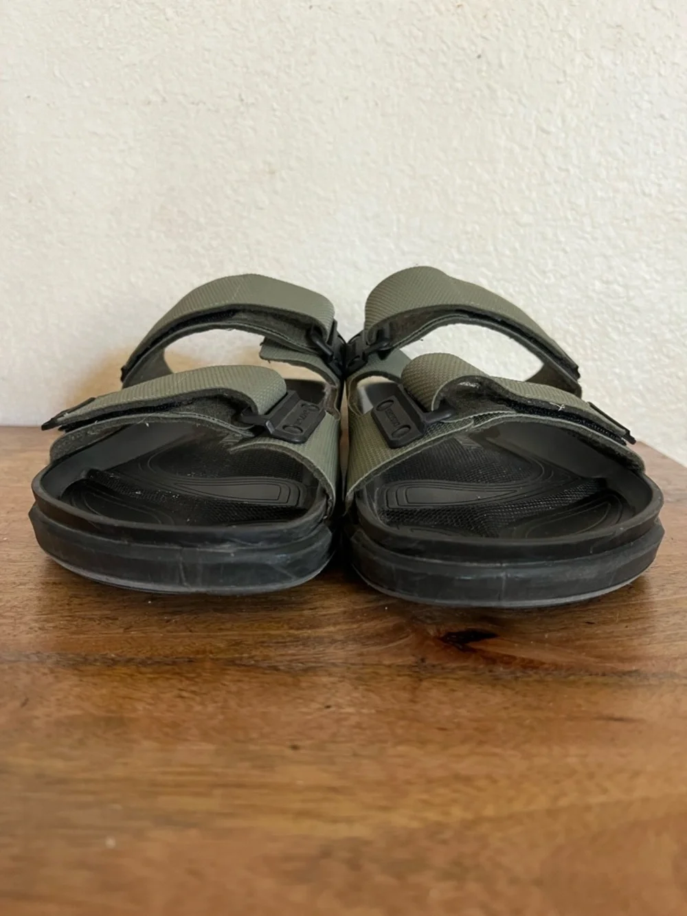 Birkenstock Atacama Birko-Flor Futura KhakiSize 45 US Men's 12–12.5 Wide Fit
